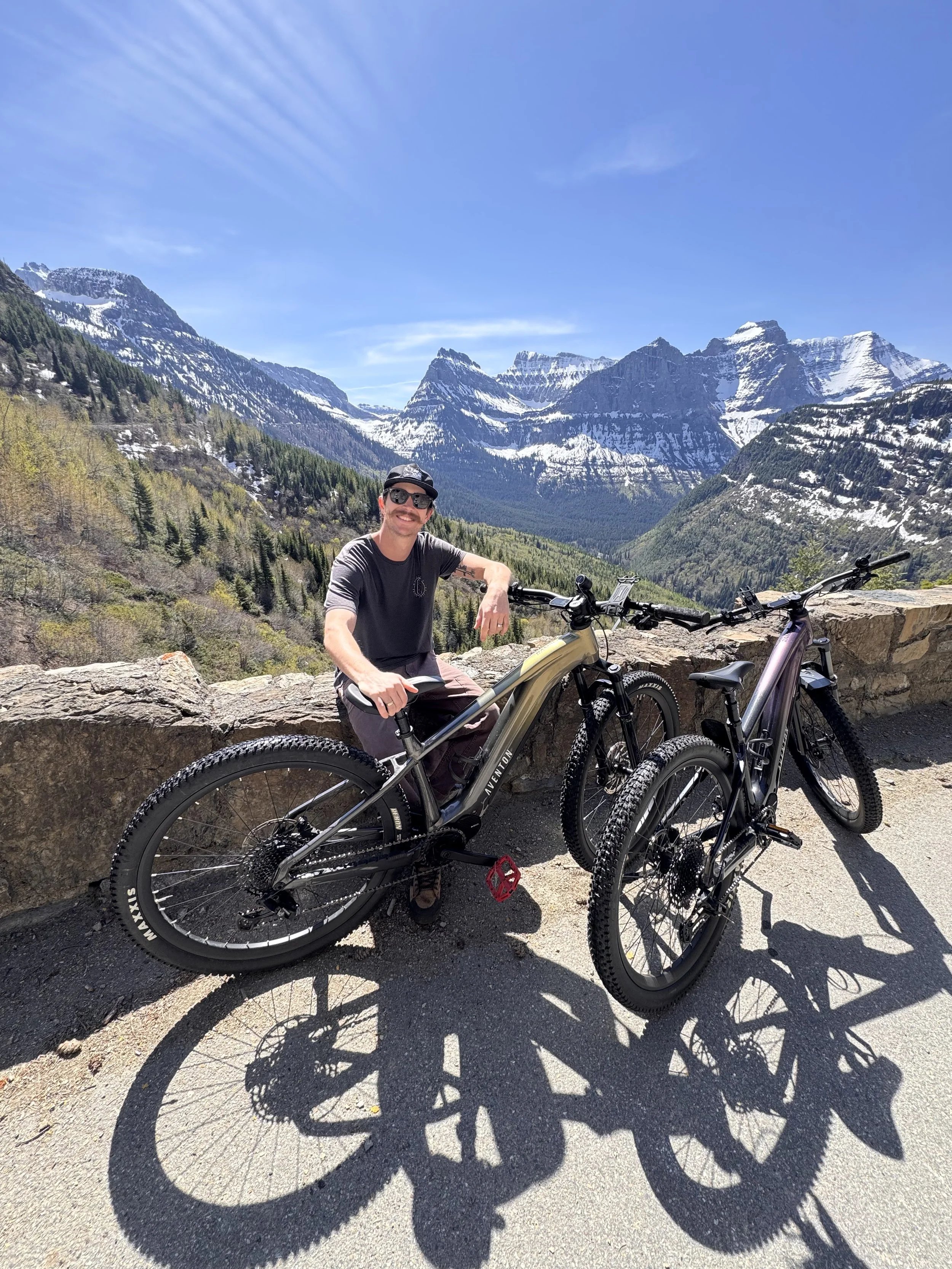 ELECTRIC × DRT / ROAD GLACIER E-Bike Glacier National Park — Montana E-Bikes